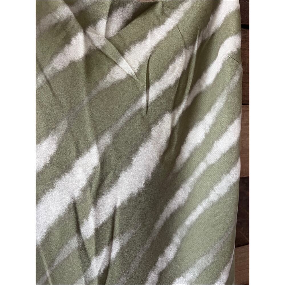 NWT Abercrombie & Fitch Women's Julia Slip Mini Dress in Olive Pattern Small - Picture 5 of 9